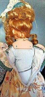 Vintage Doll Porcelain Collection Franch Victorian Girl Véritable Dress Baby