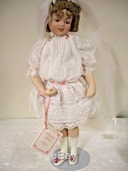 Vintage Doll The Hamilton Collection Maud Humphrey Bogart Playing Bride 16. 5