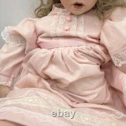 Vintage Doll by Donna Rubert Artworks 1992 Porcelain Sitting Large Doll Shay