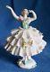 Vintage Dresden Lace Blonde Ballerina Dancer Figure Germany Half Doll Related