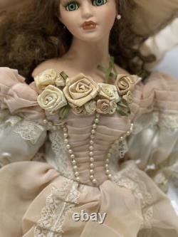 Vintage Duck House Heirloom Porcelain Doll 22 in