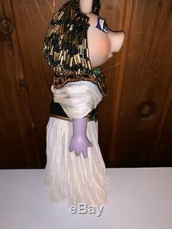 Vintage ENESCO Miss Piggy Cleopigtra Cleopatra Porcelain Doll from 1983 RARE