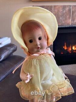 Vintage Effanbee P315 Yellow PATSY Porcelain 14 Doll Jointed Rare