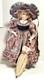Vintage Emerald Doll Collection Victorian Porcelain Doll 27 Margaret #70012