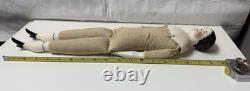 Vintage Emma Clear (49)Jenny Lind Porcelain Reproduction Doll 19 Cloth Body