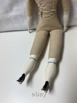 Vintage Emma Clear (49)Jenny Lind Porcelain Reproduction Doll 19 Cloth Body