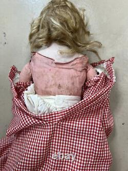 Vintage Ernst Heubach 1900-4/0 German Antique Doll Porcelain Bisque Horseshoe