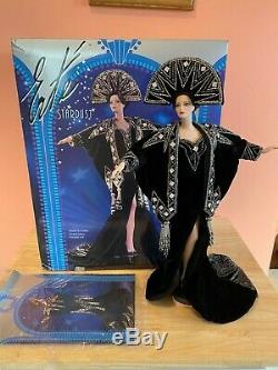 Vintage Erte Barbie Doll Stardust 2nd Series Black Porcelain Doll with Box
