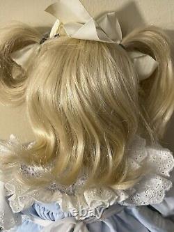 Vintage Fayzan Spanos Porcelain Doll LE # 037/1000, 24, 1999