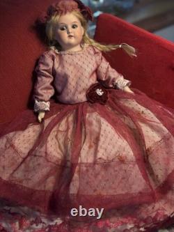 Vintage Floradora Doll Armand Marseille 11 Tall Germany Gold