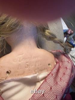 Vintage Floradora Doll Armand Marseille 11 Tall Germany Gold