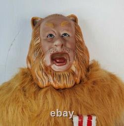 Vintage Franklin Heirloom Dolls Wizard Of Oz Cowardly Lion Doll 20 withTags 1986