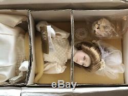 Vintage Franklin Heirloom Mint The Gibson Girl Bride Doll 22 Porcelain Doll