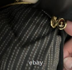 Vintage Franklin Heirloom Porcelain Dolls Bride & Groom 22 WithBoxes And Stands