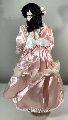 Vintage Franklin Heirloom Porcelain Dolls Savannah Southern Belle 1987