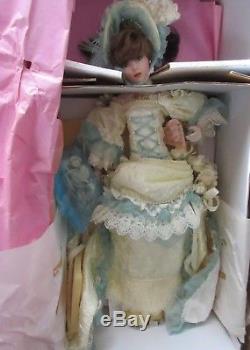 Vintage Franklin Mint 23 Maryse Nicole Original Porcelain Doll- Honey Rose