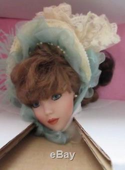 Vintage Franklin Mint 23 Maryse Nicole Original Porcelain Doll- Honey Rose