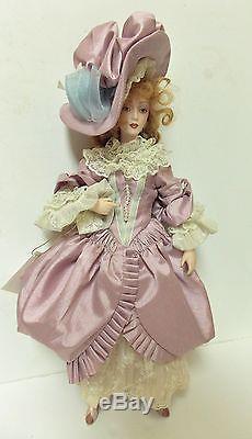 Vintage Franklin Mint Dejanay Coa Numbered Porcelain Doll Creole-cajun Historic