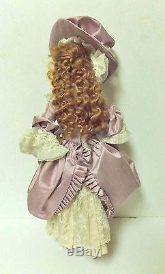 Vintage Franklin Mint Dejanay Coa Numbered Porcelain Doll Creole-cajun Historic