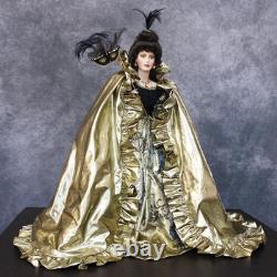 Vintage Franklin Mint Heirloom Queen of the Masquerade Ball Porcelain Doll