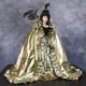 Vintage Franklin Mint Heirloom Queen Of The Masquerade Ball Porcelain Doll