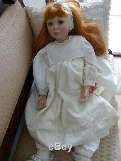 Vintage French 32 Lydia Doll By Christine Orange # 296