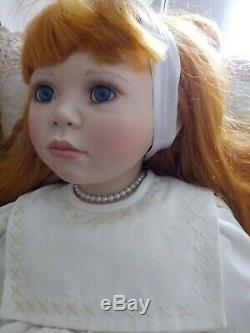 Vintage French 32 Lydia Doll By Christine Orange # 296