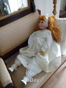 Vintage French 32 Lydia Doll By Christine Orange # 296