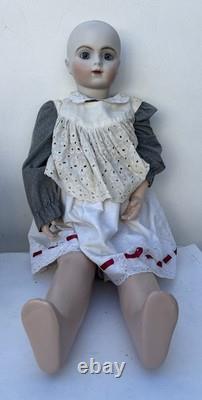 Vintage French Bru Junr Nordic Réplica Dressed Doll 35 Inches Tall