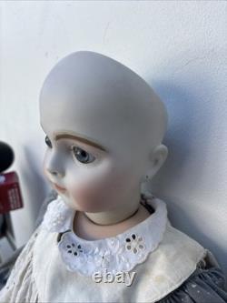 Vintage French Bru Junr Nordic Réplica Dressed Doll 35 Inches Tall