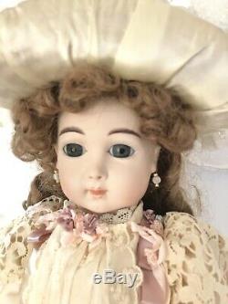 Vintage French Jumeau Reproduction Bisque Head Vernon Seeley Body Doll