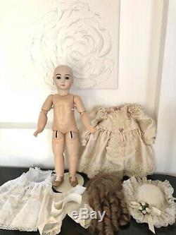 Vintage French Jumeau Reproduction Bisque Head Vernon Seeley Body Doll