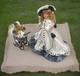Vintage Full Porcelain Dollkaitlyn &teddyby Janis Berard, 21 In