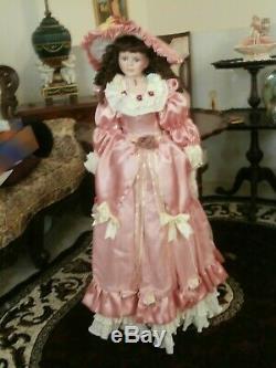 Vintage Genuine Porcelain Doll Large 42inch New At Master Piece Life Like