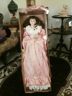 Vintage Genuine Porcelain Doll Large 42inch New At Master Piece Life Like