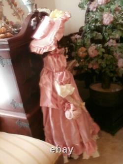Vintage Genuine Porcelain Doll Large 42inch New At Master Piece Life Like