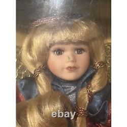 Vintage Genuine Porcelain Doll with Wings. Collector's Choice
