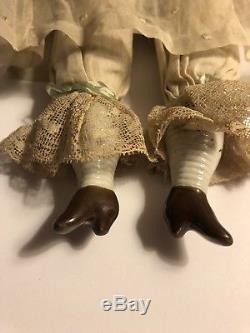 Vintage German Porcelain China Doll 19 1/2 L