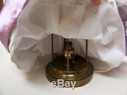 Vintage German Porcelain Pincushion Half Doll Liquidation-rare Huge Bow