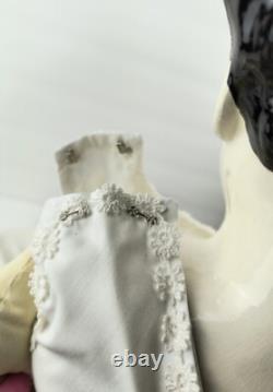 Vintage German Style China Head Porcelain Doll Extra Large 32 Inches