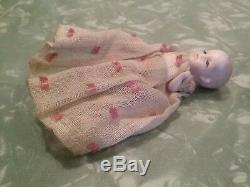 Vintage German bisque miniature mignonette doll dollhouse antique porcelain 3.75