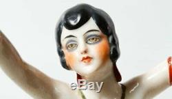 Vintage Germany 4 1/2 Half Doll, Arms Away Flapper Nude