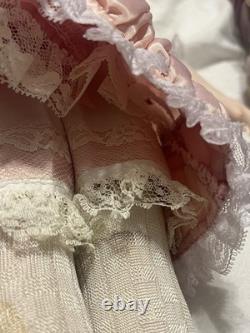 Vintage Gibson Girl Style Porcelain Doll Handcrafted Victorian Fashion Repro