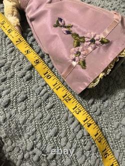 Vintage Gibson Girl Style Porcelain Doll Handcrafted Victorian Fashion Repro