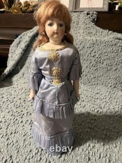 Vintage Gibson Girl Style Porcelain Doll Handcrafted Victorian Fashion Repro 17
