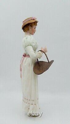 Vintage Gina Bellous Victorian Woman Doll Artisan Dollhouse Miniature 112