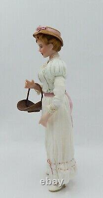 Vintage Gina Bellous Victorian Woman Doll Artisan Dollhouse Miniature 112