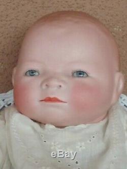 Vintage Grace Putnam German Bye Lo bisque porcelain baby doll antique 15