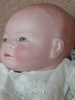 Vintage Grace Putnam German Bye Lo bisque porcelain baby doll antique 15