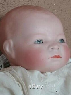 Vintage Grace Putnam German Bye Lo bisque porcelain baby doll antique 15